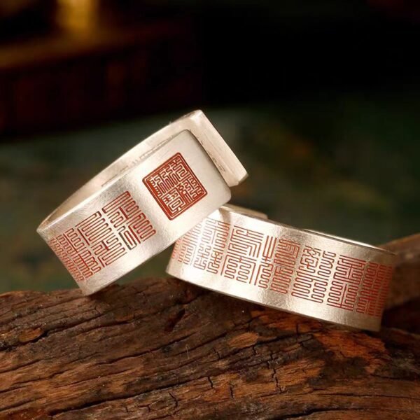 Silver Rings with Magic Sigils: Attract Enormous Wealth