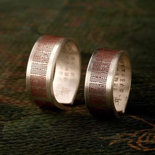 Silver Rings with Magic Sigils: Attract Enormous Wealth - Image 2